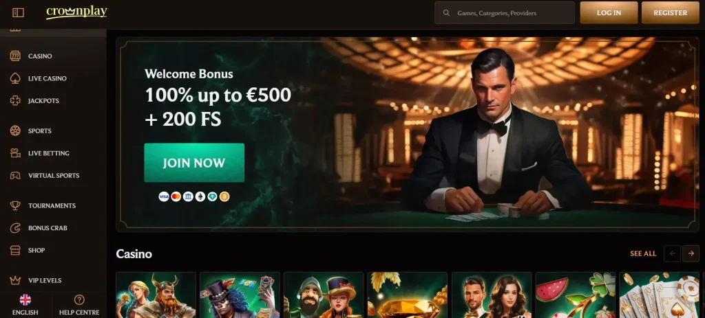 crownplay lobby